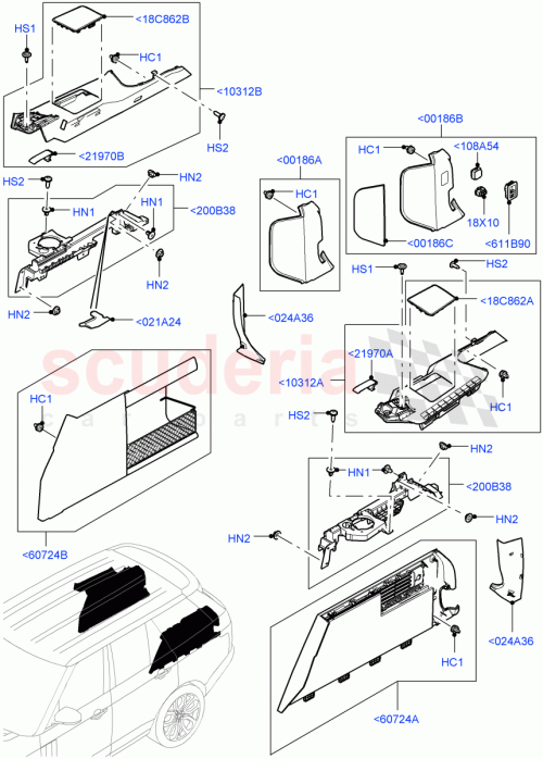Part Diagram for Land Rover LR053762