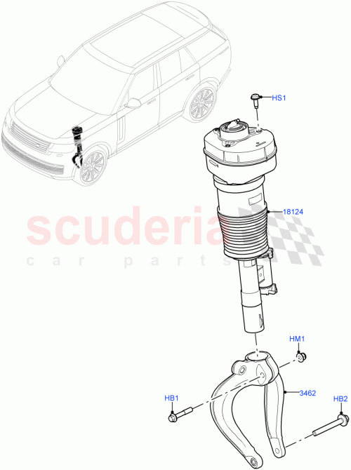 Part Diagram for Land Rover LR153012
