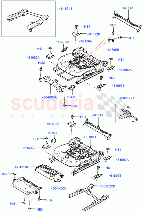 Part Diagram for Land Rover LR058853