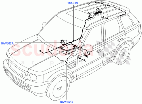 Part Diagram for Land Rover LR009984