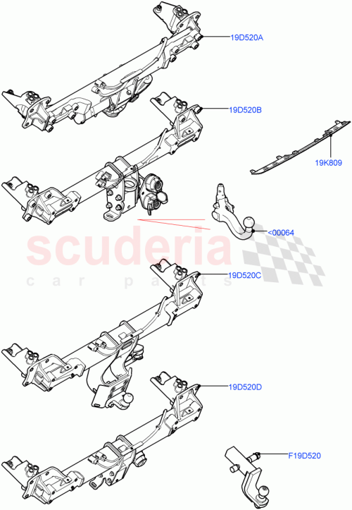 Part Diagram for Land Rover VPLET0336