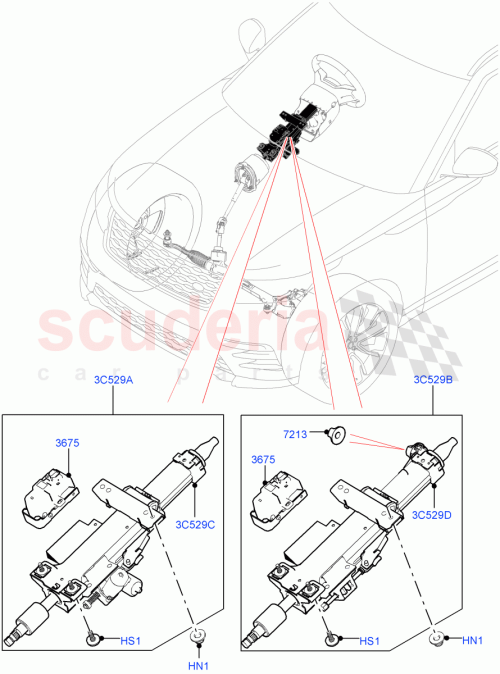 Part Diagram for Land Rover LR091138
