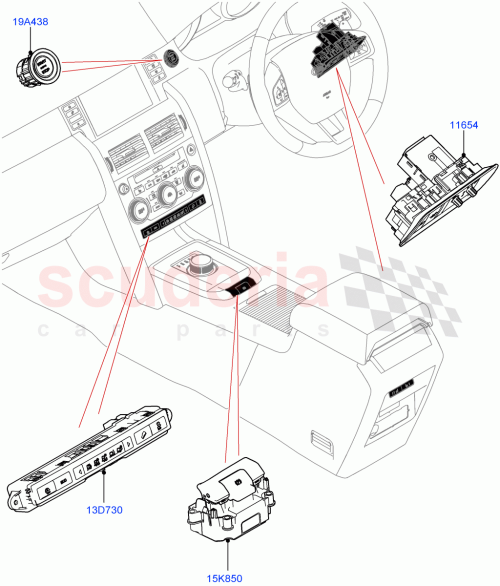 Part Diagram for Land Rover LR094400