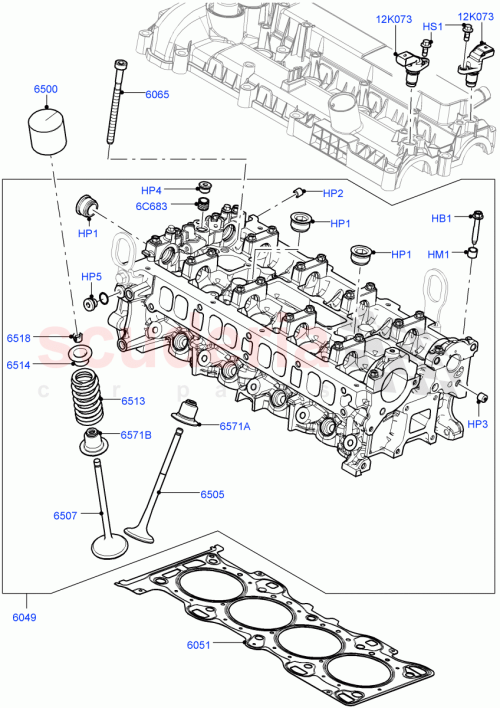 Part Diagram for Land Rover LR024975