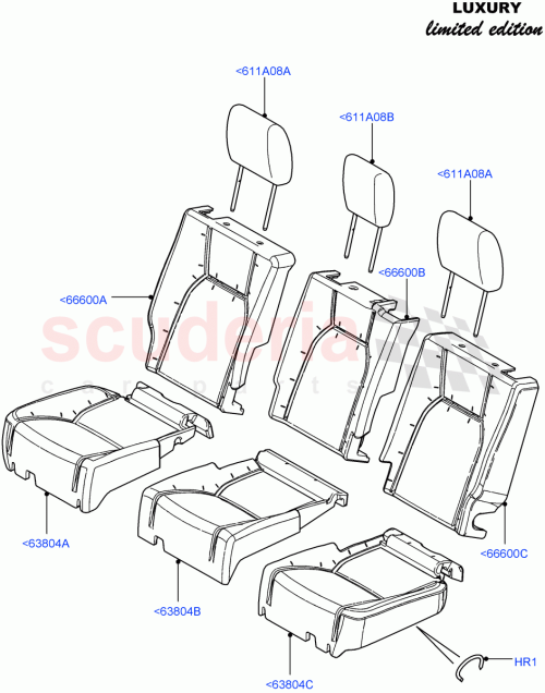 Part Diagram for Land Rover LR035684