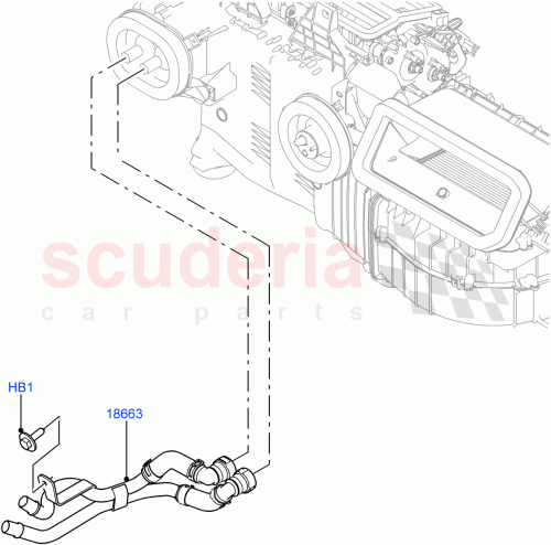 Part Diagram for Land Rover LR034608