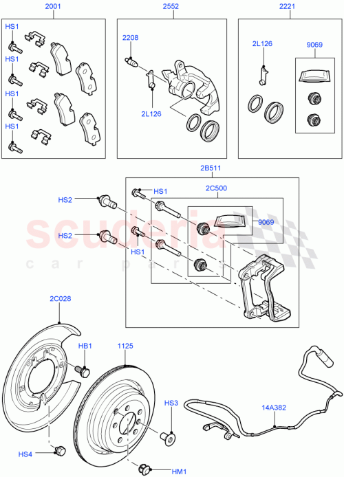 Part Diagram for Land Rover LR017804