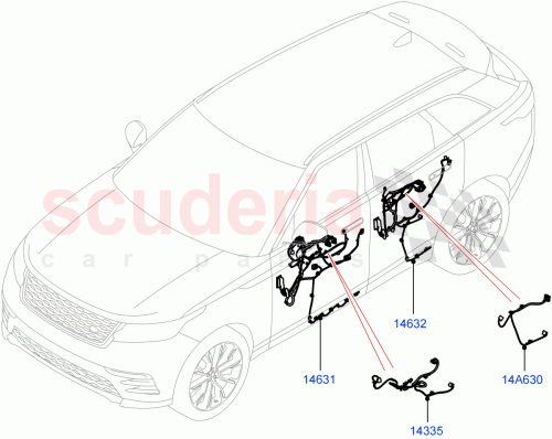 Part Diagram for Land Rover LR144741