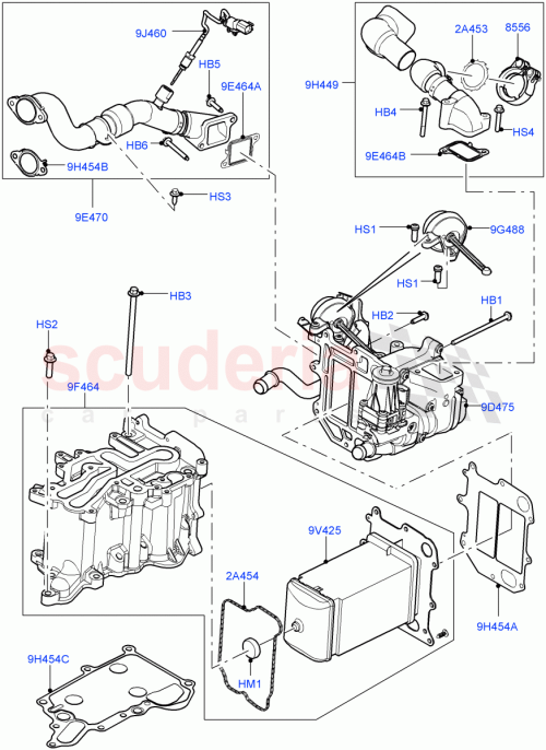 Part Diagram for Land Rover LR023159