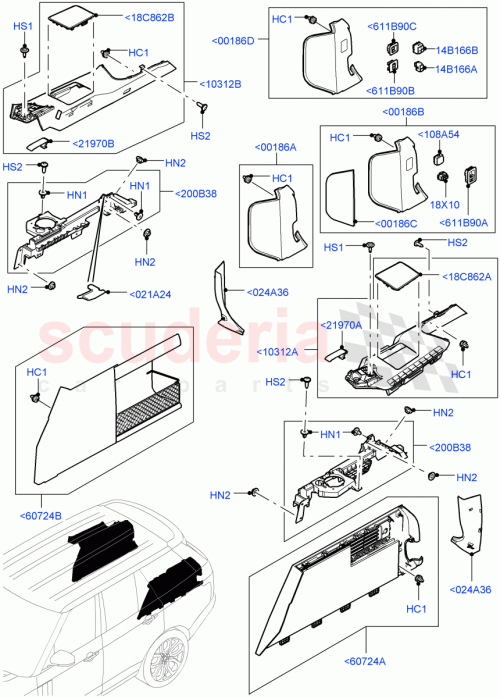 Part Diagram for Land Rover LR037184