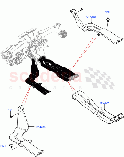 Part Diagram for Land Rover LR091225