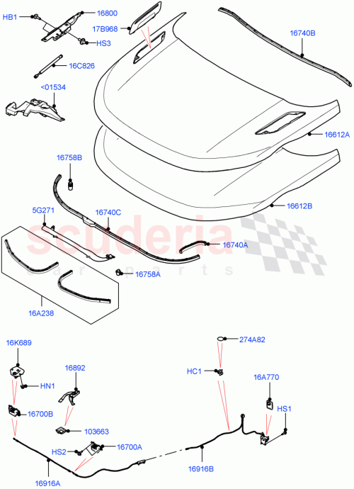 Part Diagram for Land Rover LR161152