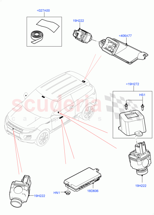 Part Diagram for Land Rover LR104985