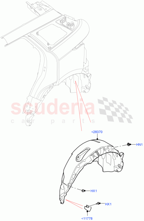 Part Diagram for Land Rover LR138504