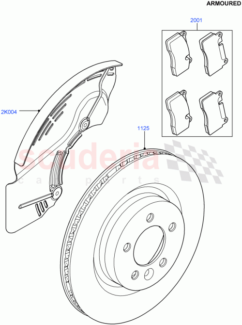 Part Diagram for Land Rover LR062372