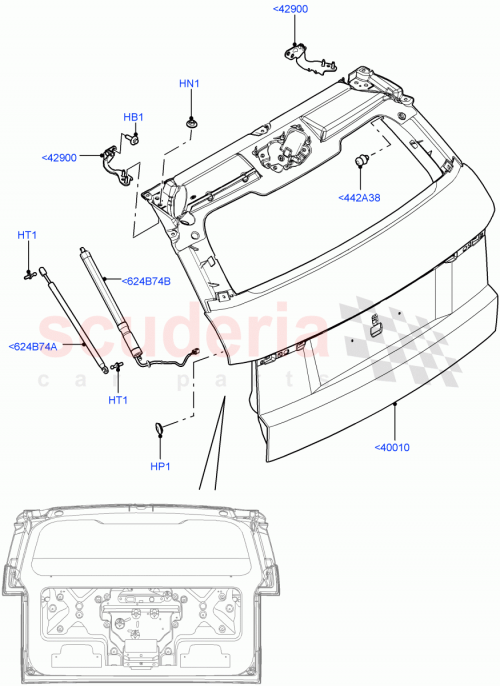 Part Diagram for Land Rover LR024183