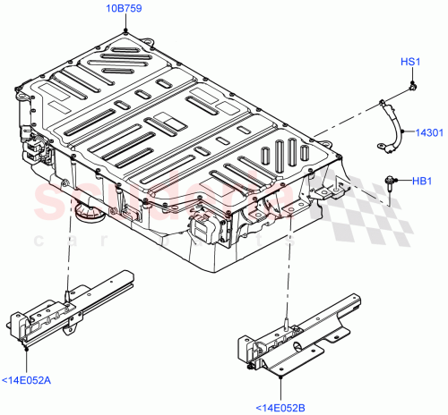 Part Diagram for Land Rover LR163638