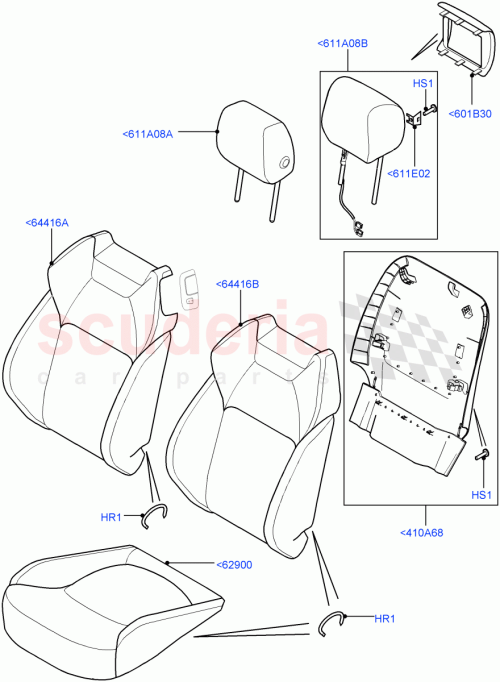 Part Diagram for Land Rover LR075318