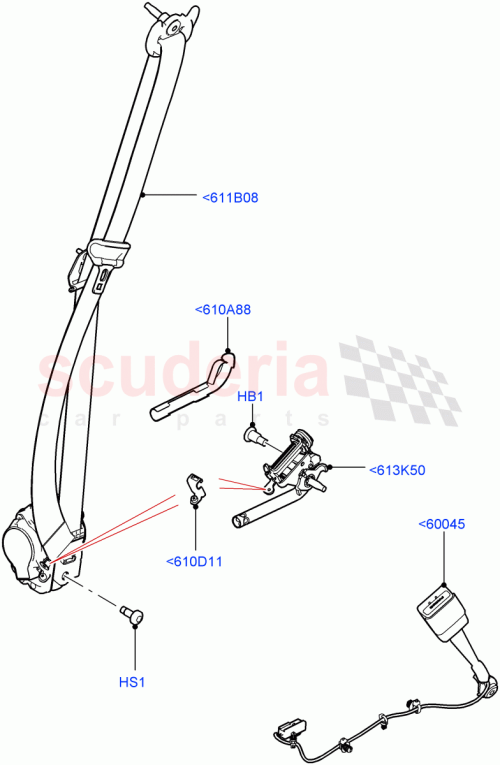Part Diagram for Land Rover LR155098