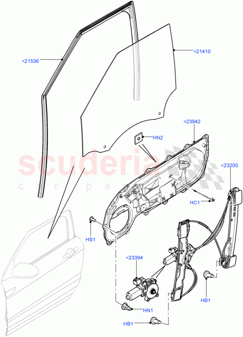 Part Diagram for Land Rover LR027350