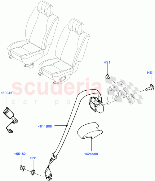 Part Diagram for Land Rover LR052944