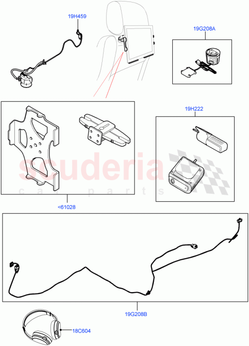 Part Diagram for Land Rover VPLRV0119