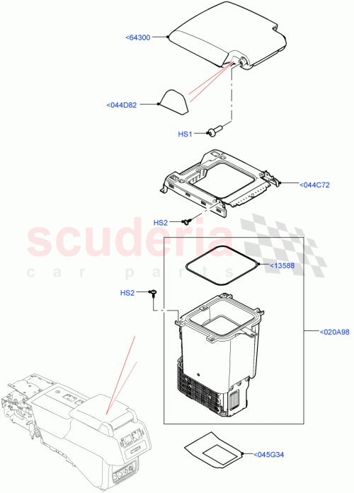 Part Diagram for Land Rover LR156108