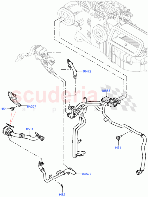 Part Diagram for Land Rover LR148083