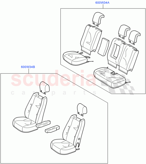 Part Diagram for Land Rover VPLSS0026SVA