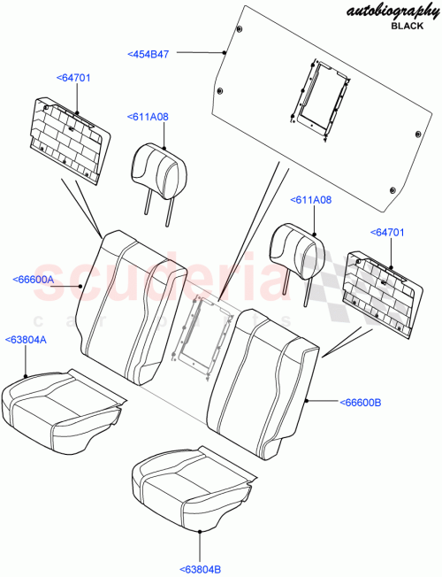 Part Diagram for Land Rover LR054527