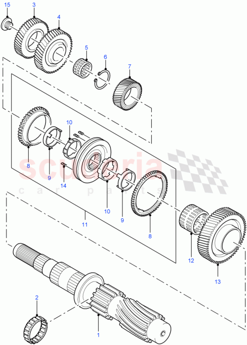 Part Diagram for Land Rover LR006086