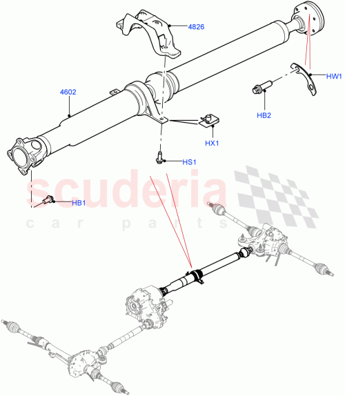 Part Diagram for Land Rover LR082558
