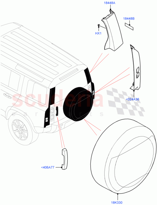 Part Diagram for Land Rover LR137872