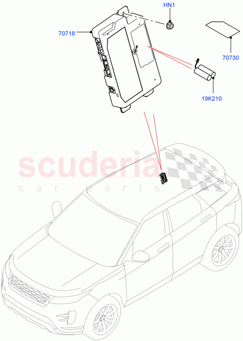 Part Diagram for Land Rover LR144317