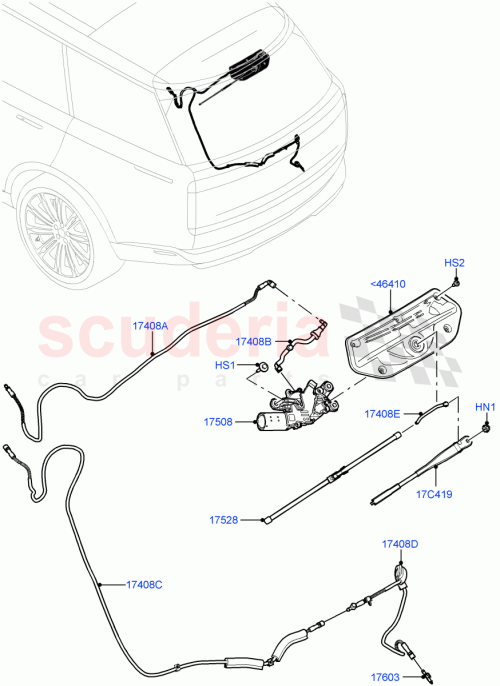 Part Diagram for Land Rover LR151870