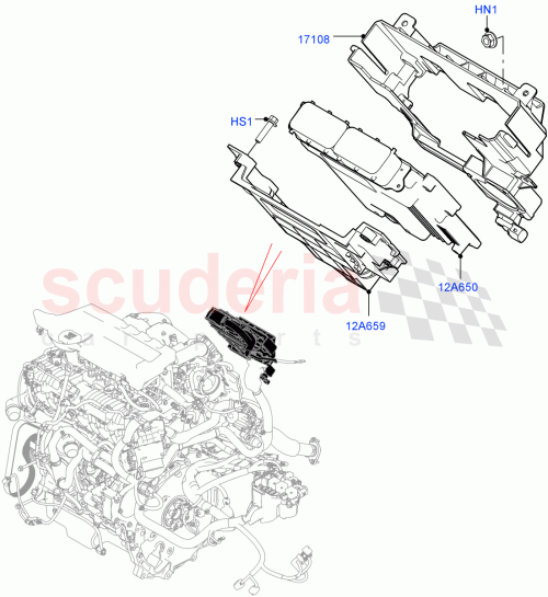 Part Diagram for Land Rover LR154391