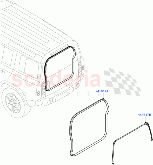 Part Diagram for Land Rover LR132310