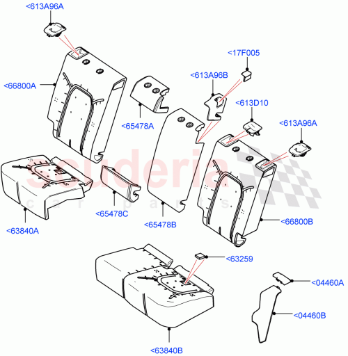 Part Diagram for Land Rover LR131831