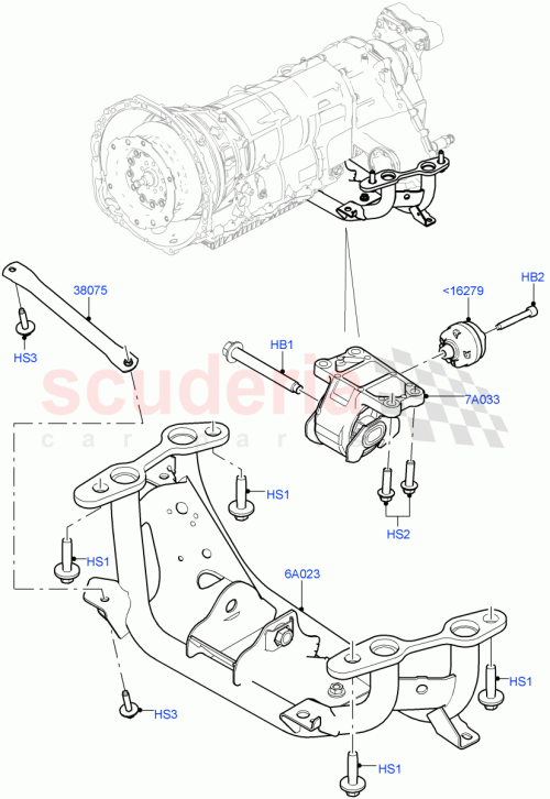 Part Diagram for Land Rover LR057595