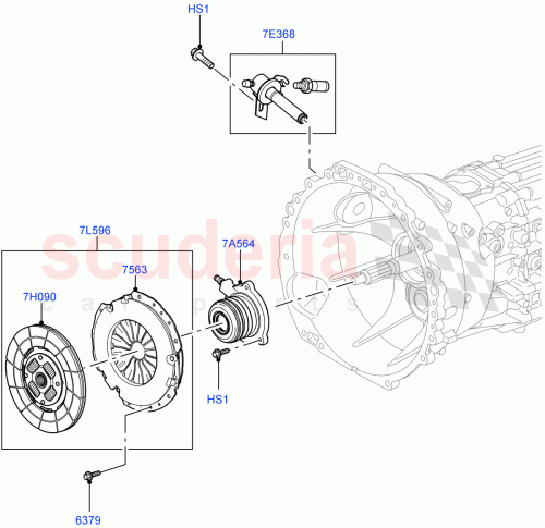Part Diagram for Land Rover LR128548