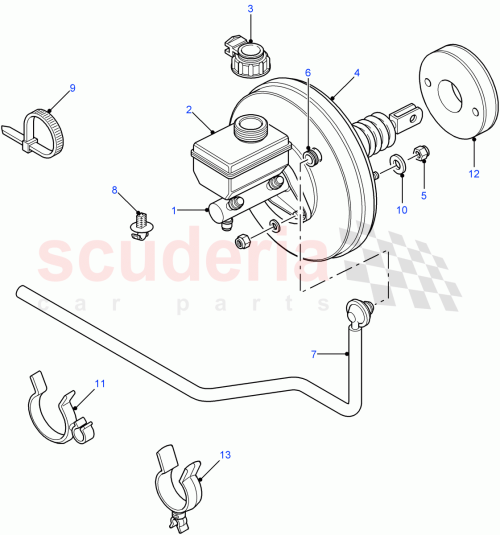 Part Diagram for Land Rover LR029624
