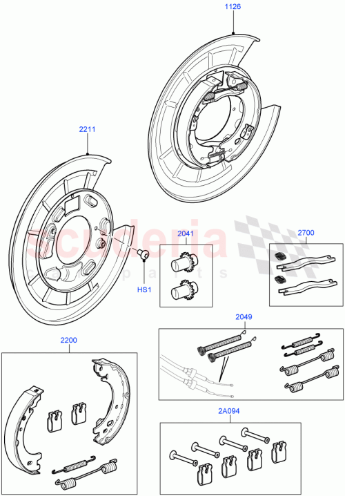 Part Diagram for Land Rover LR015247