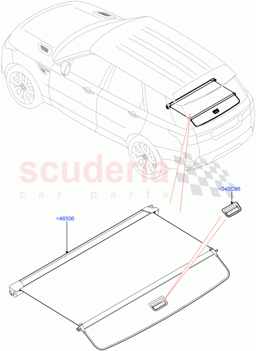 Part Diagram for Land Rover LR081726