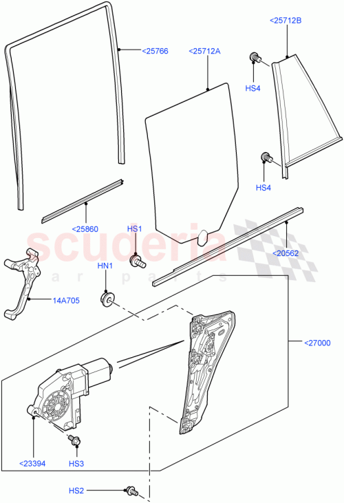 Part Diagram for Land Rover CVB000864