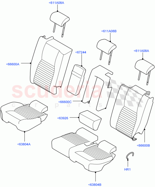 Part Diagram for Land Rover LR078115