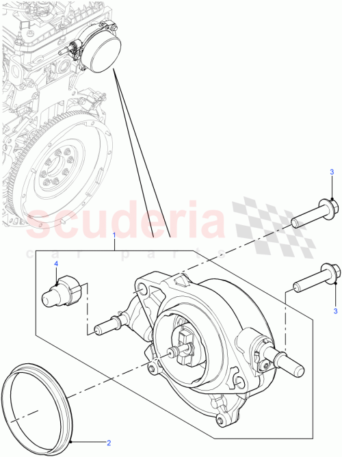 Part Diagram for Land Rover LR022162
