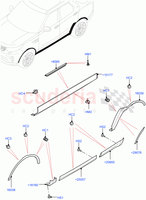 Part Diagram for Land Rover LR139369