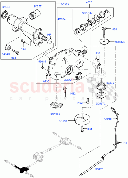 Part Diagram for Land Rover LR142007