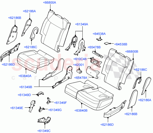 Part Diagram for Land Rover LR152369