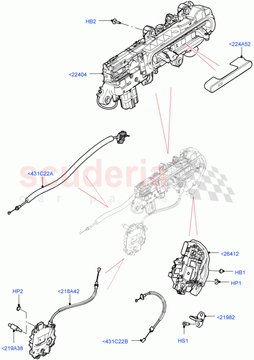 Part Diagram for Land Rover LR153803